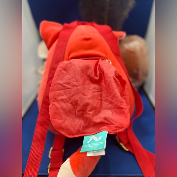 $28.00 NWOT Squishmallows Fifi the Fox 14”Backpack - Hand Wash Only - Picture 9 of 9